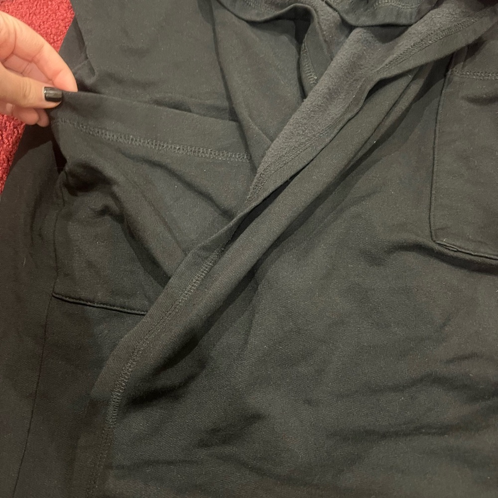 Karen by Karen Kane open front layered cardigan jacket  with pockets - Picture 6 of 16